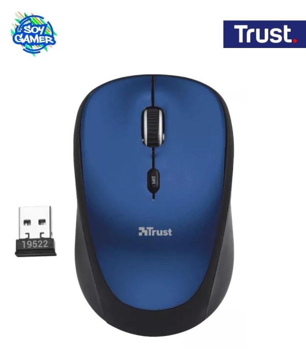 Mouse Trust Yvi Wireless Azul