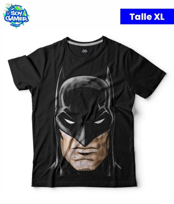 Remera RU184 Batman Cara Negra XL