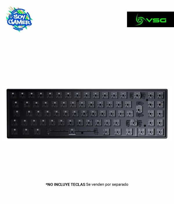 Teclado VSG Bellatrix Inalambrico 70% Negro