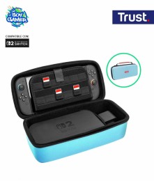 Funda Rigida Trust GXT 1252B XL Switch 2 Azul