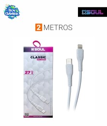 Cable Cargador Soul C a Lightning 2M