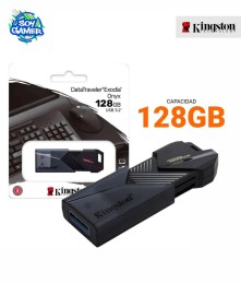 Pendrive DTX 3.2 128 GB Kingston Negro