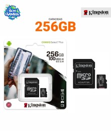 Memoria Micro SD 256GB Canvas Select Plus Kingston